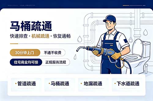 新密马桶疏通
