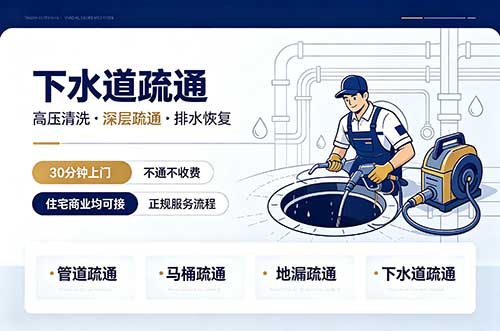 新密下水道疏通