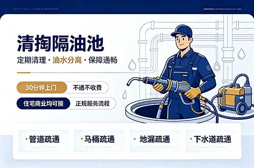 新密清掏隔油池